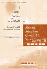 I Shall Wear a Crown SATB choral sheet music cover